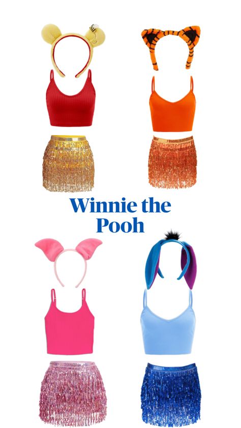 Winnie The Pooh Costumes, Winie The Pooh, Pooh Costume, Winnie The Pooh Costume, Pooh Halloween, Winnie The Pooh Halloween, Halloween Duos, Matching Halloween Costumes, Duo Costumes