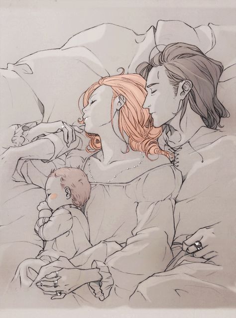 Loki And Sigyn, Anime Family, Arte Sketchbook, Arte Fantasy, Couple Drawings, Art And Illustration, A Drawing, الرسومات اللطيفة, Art Reference Poses