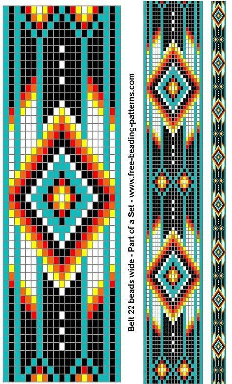 Beaded Belts Patterns, Seed Bead Patterns Free, Loom Designs, Indian Beadwork, Native American Beadwork Patterns, Seed Bead Jewelry Patterns, Native Beading Patterns, Bead Loom Designs, Loom Jewelry