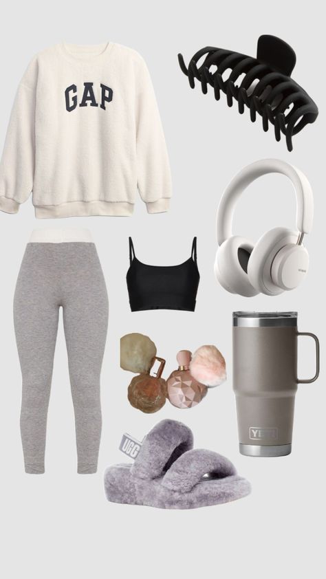 #clothes #outfitinspo #outfit #cute #comfy #comfyfit Super Soft Cozy Fit Sleepwear For Sleepovers, Comfy Cozy Fit Gray Hoodie, Cozy Fit Winter Everyday Hoodie, Cozy Fit Everyday Hoodie, Super Soft Comfy Sleepwear With Cozy Fit, Relax Outfit, Exercise Outfits, Airport Fit, Saturday Vibes