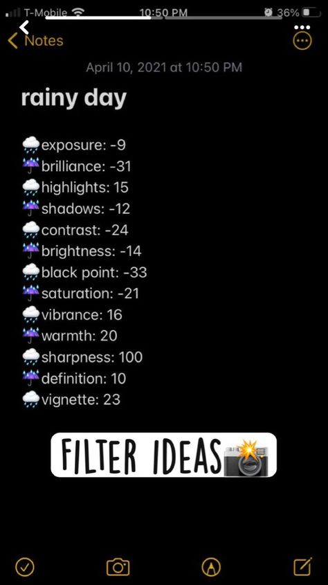 Christmas Filter Camera Roll, Spooky Filter, Phone Filters, Pic Filters, Picture Hacks, Iphone Filters, Filter Settings, Iphone Photo Editor, Rainy Photos