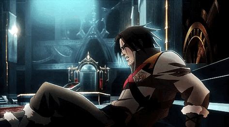 Alucard Trevor Belmont Castlevania Castlevania Netflix, Alucard Castlevania, Castlevania Wallpaper, Castlevania Anime, Trevor Belmont, Captive Prince, Rawr Xd, Butler Anime, Saturday Morning Cartoons