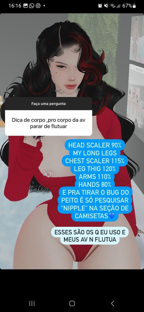 Imvu Latina, Imvu Fits Ideas, Skin Imvu Feminina, Imvu Body Scales Ideas, Cute Imvu Outfits, Imvu Poses, Imvu Face Ideas, Fit Imvu, Imvu Avatar Ideas