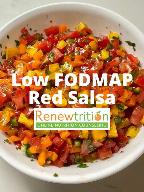 Fodmap Salsa Recipe, Low Fodmap Salsa Recipe, Low Fodmap Salsa, Low Fodmap Mexican Recipes, Healthy Salsa Recipe, Tomato Salsa Recipe Fresh, Low Fodmap Fruits, Low Fodmap Appetizers, Fruit Salsa Recipe