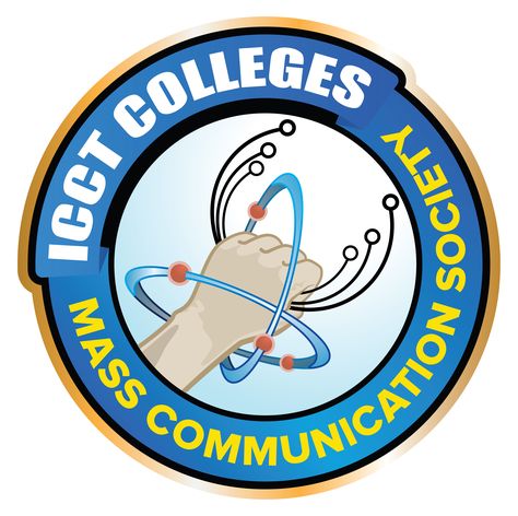 2020 ICCT Mass Communication Society Logo Design by Buboy Ranido  v1c1  #MassCommunication #ICCTColleges #Logo #LogoMaterial #heyiambuboyranido Society Logo Design, Mass Communication, Communication, Logo Design, Design