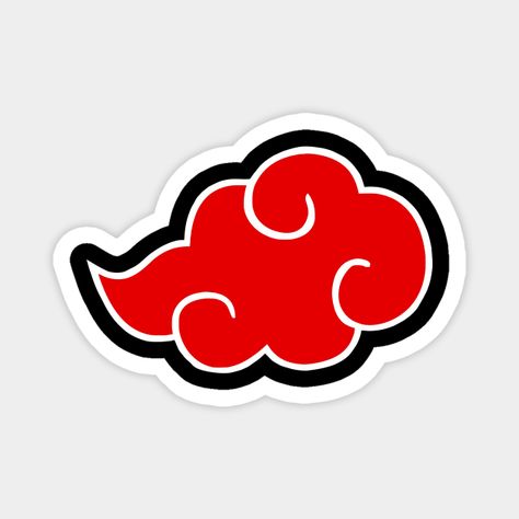 Akatsuki Cloud. Who will you pair with...? 😈 -- Choose from our vast selection of magnets to match with your desired size to make the perfect custom magnet. Pick your favorite: Movies, TV Shows, Art, and so much more! Available in two sizes. Perfect to decorate your fridge, locker, or any magnetic surface with. Akatsuki Cloud, Ninja Logo, Naruto Merchandise, Kids Logo, Logo Sticker, Case Stickers, Custom Magnets, Hard Hats, Funny Stickers