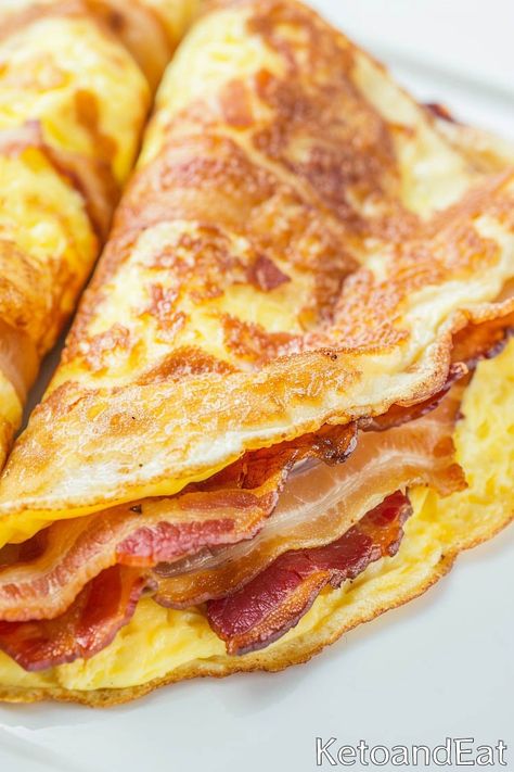 Carnivore Bacon Cheese Omelette: Best Carnivore Breakfast Carnivore Egg Bread, Carnivore Breakfast Recipes, Dirty Carnivore Diet, Keto Carnivore Recipes, Carnivore Breakfast Ideas, Carnivore Diet Breakfast, Carnivore Breakfast, Ketovore Diet, Carnivore Bread