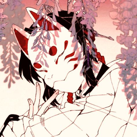 Kitsune Mask, Japon Illustration, Cool Anime Pictures, Noragami, Fanarts Anime, Anime Poses, An Anime, Slayer Anime, Otaku Anime