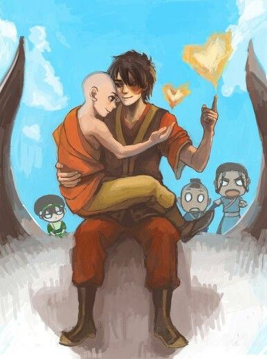 Oh zukaang <3 Aang X Zuko Fanart, Aang And Zuko Fanart, Sokka X Aang, Zukaang Fanart, Zuko X Aang Fan Art, Aang X Zuko, Zuko X Aang, Drarry Fanart, Avatar Ang