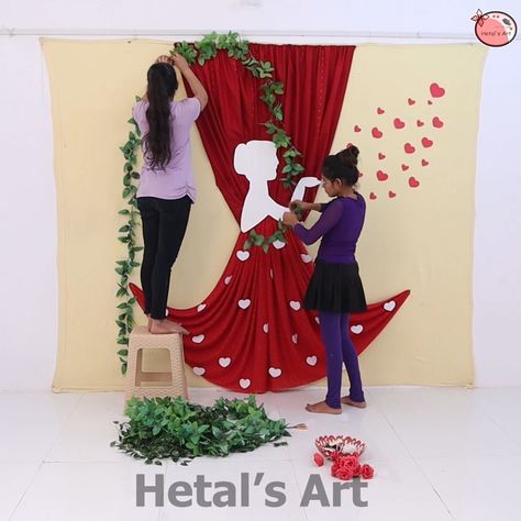 Mother daughter - room makeover #fun #craft #girls #diy #hetalsart | Mother daughter - room makeover #fun #craft #girls #diy #hetalsart | By Hetal's Art Hetal's Art, Daughter Room, Rosa Gold, Daughters Room, Fun Craft, Mother And Daughter, Room Makeover, Mother Daughter, Gold