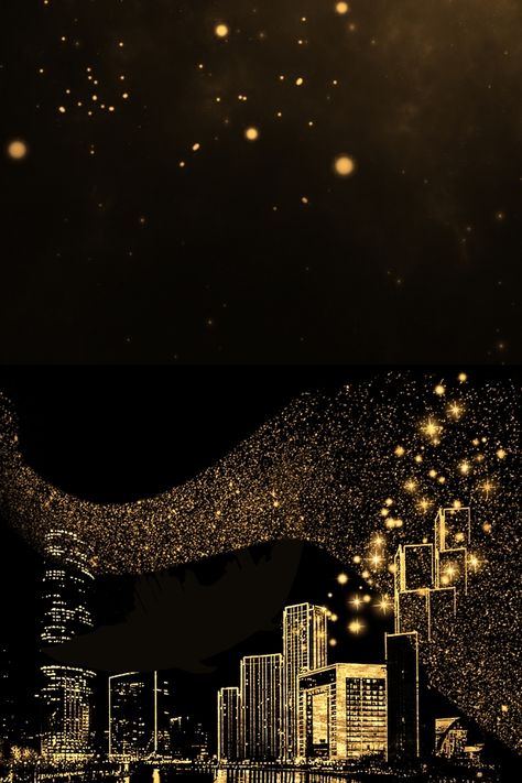 Black glare gold powder city Gold Glitter Christmas, City Background, Black Background Wallpaper, Iphone Background Images, Gold Powder, Creative Background, Graphic Design Background Templates, Poster Background Design, Gold Background