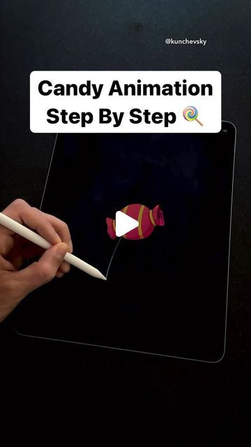 Alex Kunchevsky on Instagram: "Get my beginner-friendly Procreate course 🍭 Link in bio 🍬 #procreate #animation" Procreate Animations, Animation On Procreate, Procreate Course, Procreate Animation, Simple Animation, How To Make Animations, Link In Bio, Vector Illustration, On Instagram