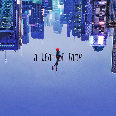 Leap Of Faith Spiderman Wallpaper, Thats All It Is Miles A Leap Of Faith, Miles Morales Leap Of Faith, Spiderman Quotes, Leap Of Faith Quotes, Spiderman Lockscreen, Tattoo Pretty, Spiderman Tattoo, Nerdy Tattoos