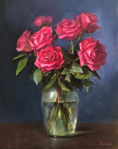 Front Lighting, Oil Painting Still Life, Rose Oil Painting, Still Life Flowers, Oil Painting Techniques, Still Life Oil Painting, Painting Flowers, Oil Painting Flowers, Rose Oil