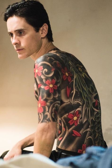 Jared Leto Tattoo, Jared Leto Body, Outsiders Movie, Tattoo Chest, Mafia Gangster, Yakuza Tattoo, Inspired Tattoos, Shannon Leto, I Wake Up