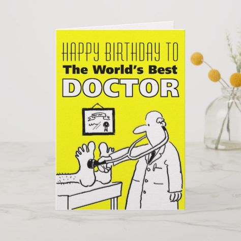 Happy Birthday Hairdresser, Doctor Who Happy Birthday, Become A Doctor, Happy 65 Birthday, Happy Birthday Minions, Birthday Cards For Brother, Happy Birthday Art, Doctor Humor, Office Birthday