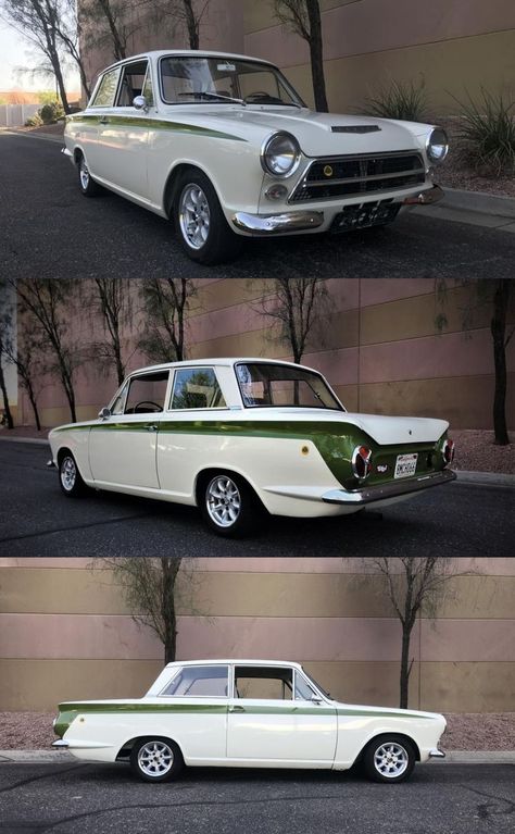 Lotus Cortina, Ford Cortina, Fiat 850, Cool Sports Cars, Car Ford, Vroom Vroom, A Car, Sports Cars, Vintage Cars