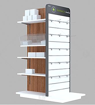 Accessories Display Retail, Display Stand Design Ideas, Office Counter Design, Booth Display Ideas Diy, Lingerie Store Design, Modular Display System, Slat Wall Display, Gondola Shelving, Modular Display