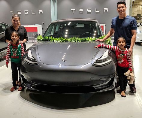 Tesla owners receive Holiday deliveries amid Q4's end-of-quarter push Tesla Car Delivery, Car Delivery, Tesla Owner, New Tesla, Tesla Car, Tesla S, Electric Car, Christmas Delivery, Electric Cars