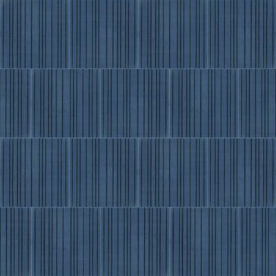 Tesselle Jaspé 8" x 8" Cement Field Tile Color: Indigo Blue Tiles Texture, Patterned Concrete, Concrete Look Wall, Blue Tile Wall, Pattern Concrete, Elegant Tiles, Modern Renovation, Green Colours, Classic Tile