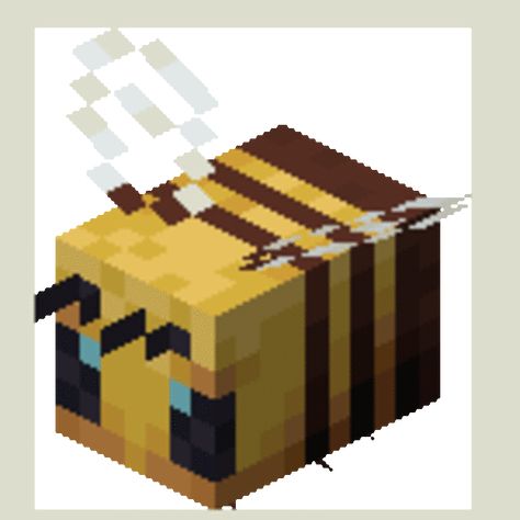 Minecraft Animals, Cow Fish, Minecraft Bee, Bee Games, Iron Golem, Minecraft Images, Honey Bottles, Empty Glass Bottles, Minecraft Mobs