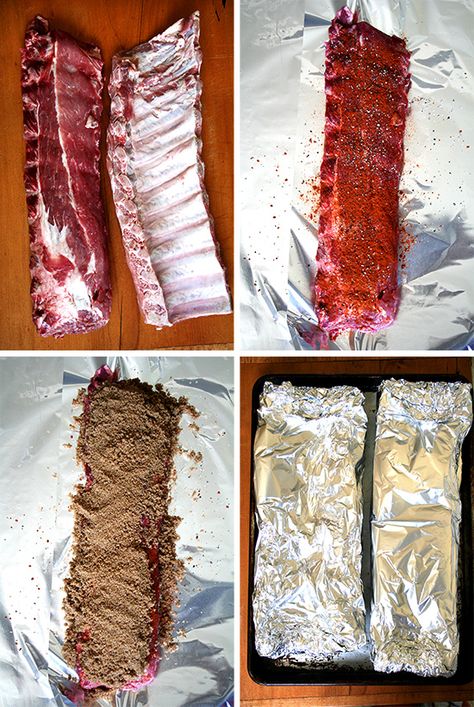 Preparing the Ribs Pork Loin Back Ribs Recipes, Pork Loin Back Ribs Oven, Easy Ribs, Ribs In Oven, Buttermilk Cornbread, Baked Ribs, Pork Rib Recipes, Cornbread Recipe, Back Ribs