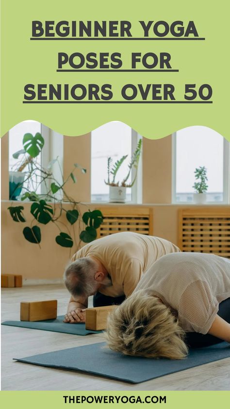 Beginner Yoga Poses for Seniors Over 50 Yoga For 50 And Over, Yoga For Seniors Over 50 Sequence, Beginning Yoga At Home For Seniors, Senior Yoga Sequence, Yoga For Seniors Beginners, Senior Yoga For Beginners, Yoga For Seniors Over 50, Gentle Yoga Flow Sequence, Gentle Yoga Sequence