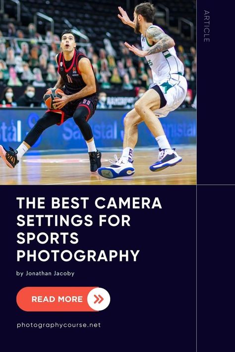 In this guide, we will take a look at the best camera settings suitable for sports and fast-paced action photography. From your basic exposure settings including aperture and shutter speed to more advanced topics like AF Area selection and composition, we're going to cover a little bit of everything! We'll also feature some quick tips that any sports photographer, beginners, and pros alike, should remember.

Tap/Click to Learn More Indoor Sports Photography Settings, Sports Camera Settings, Sport Photography Settings, Camera Settings For Sports Photography, Sports Photography Settings, Nikon Settings, Sports Photography Aesthetic, Best Camera Settings, Photoshoot Camera