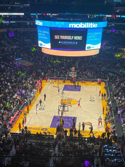 Lakers Stadium, Nba Stadium, Sport Events, Nba Game, Sports Arena, Future Goals, Basketball Games, Nba Basketball, Sport Event