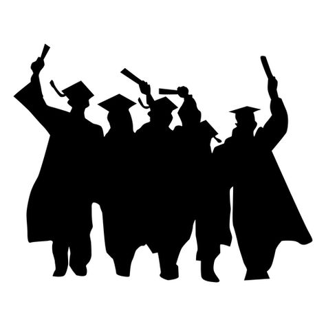 Graduating student group graduate square academic cap silhouette #AD , #Sponsored, #affiliate, #group, #student, #cap, #graduate Graduation Logo Design, Graduation Graphic Design, Graduate Silhouette, Student Icon, Graduation Silhouette, Graduation Logo, Graduation Background, Sewing Logo Design, Svg Patterns