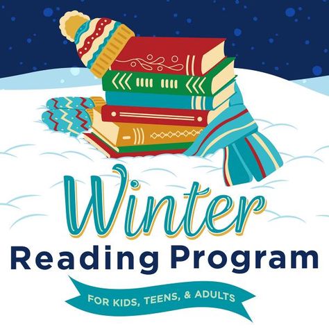 Adult Winter Reading Program - Carmel Clay Public Library Winter Reading Programs For Libraries, Winter Library Programs, Public Library Programs, Reading Programs For Kids, Online Volunteering, Passive Programs, Library Games, Winter Reading, Teen Programs