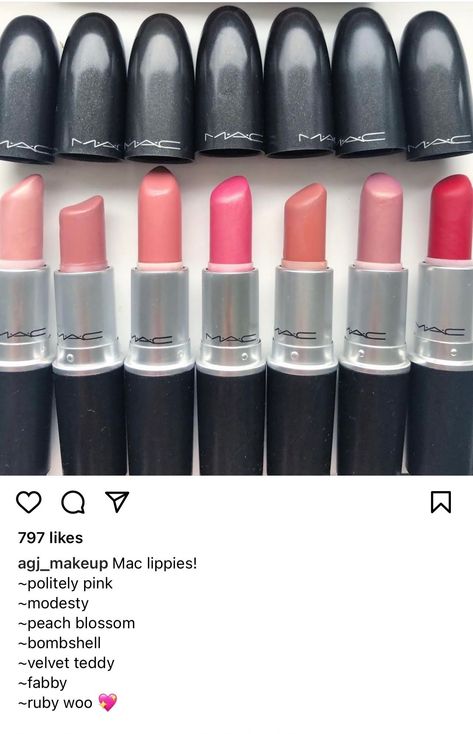 Mac Peach Lipstick, Mac Peach Blossom, Peach Lipstick, Ruby Woo, Velvet Teddy, Peach Blossom, Mac Makeup, Make Me Up, Peach Blossoms