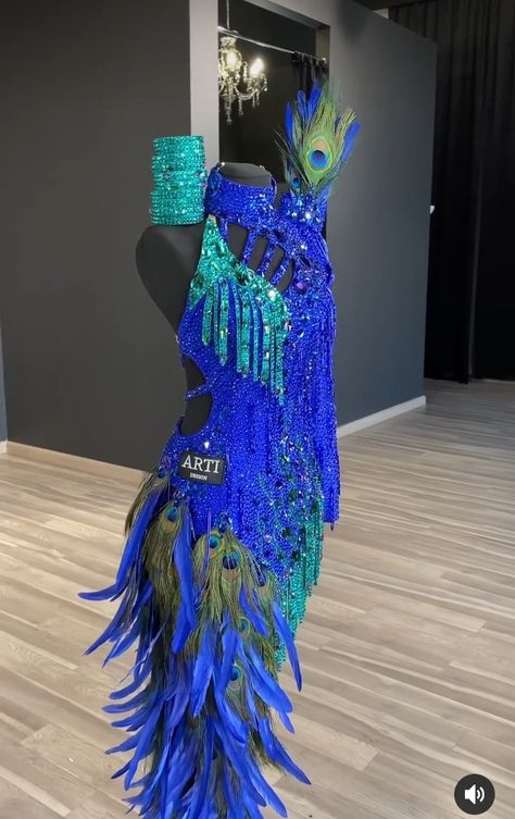 Samba Dance Outfit, Latino Dress, Ballroom Dance Outfits, Ballroom Dress Inspiration, Samba Dress, Dancesport Dresses, Homecoming Outfit, Dance Competition Dress, Carnival Dress