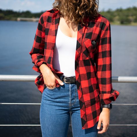 Flannel Outfits Casual, Fall Flannel Outfits Casual, Red Flannel Shirt Outfit, Red Checked Shirt Outfit, Fall Plaid Outfit, Plaid Shirt Outfit Fall, Fall Flannel Outfits, Men Flannel Outfits, Red Flannel Outfit