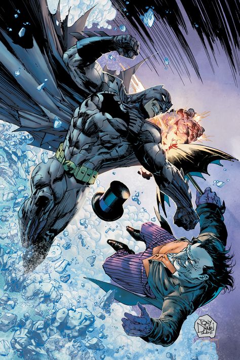 Detective Comics #6 - Batman vs The Penguin by Tony Daniel Batman Vs Joker, Joker Comic, Bob Kane, Joker Batman, Batman Poster, Univers Dc, Batman And Catwoman, New 52, Im Batman