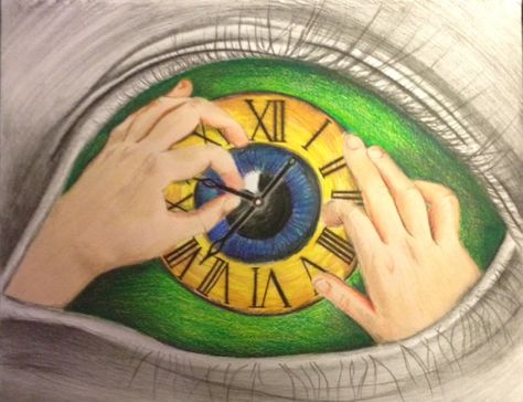 One of my favorite art project's done by a student. Draw your eye super realistic and the inside should be totally creative. Draw Eye, High School Art Lessons, 8th Grade Art, Prison Art, Art Lessons Middle School, 6th Grade Art, 5th Grade Art, Draw Eyes, Drawing Eyes