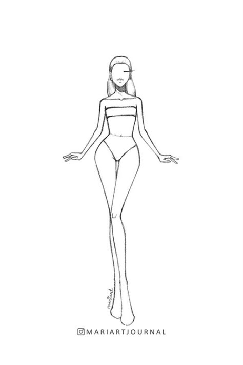 Body Templates, Fashion Model Drawing, Illustration Poses, Digital Fashion Illustration, Fashion Model Sketch, Fashion Croquis, Fashion Illustration Poses, Croquis Fashion, Fashion Template