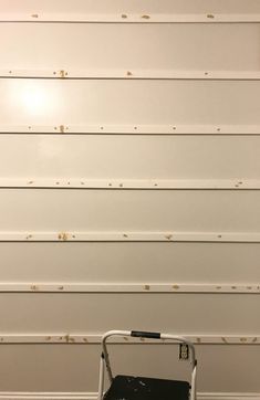 Horizontal Batten Wall, Horizontal Board And Batten Wall, Cheap Accent Wall, Horizontal Board And Batten, Reverse Shiplap, Board And Batten Accent Wall, Batten Walls, Batten Accent Wall, Wall Frame Design