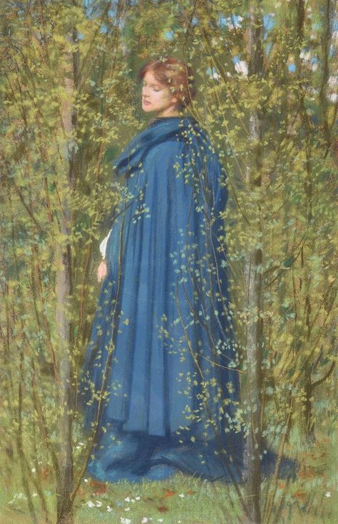 Edward Robert Hughes, Robert Hughes, Pre Raphaelite Brotherhood, Pre Raphaelite Art, John Everett Millais, Pre Raphaelite, Victorian Art, Romantic Art, Iron Art