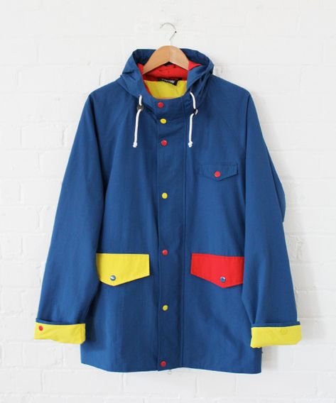 LAZY OAF rain coat!!! Dog Raincoat, Lazy Oaf, Moncler Jacket, Mia 3, Raincoats For Women, Mode Vintage, Yellow Blue, Look Fashion, Red Yellow