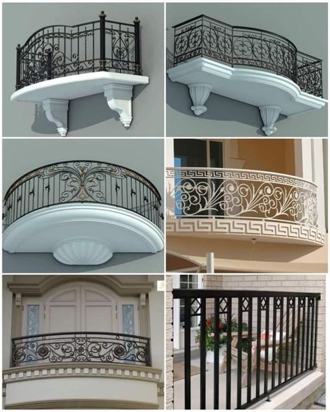 Balcony Railing Ideas, New Window Design, Corner Shelf Design, Indian House Design, Beautiful Balcony, Balcony Railings, Bedroom Wardrobe Design, House With Balcony, Commercial And Office Architecture