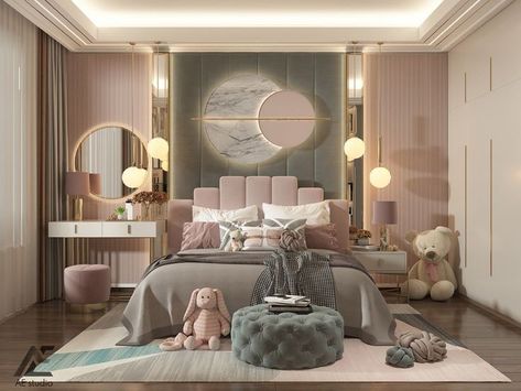 Teenager Bedroom Design, Luxury Kids Bedroom, Luxury Room Bedroom, Bedroom Interior Design Luxury, Luxury Bedroom Design, Kids Bedroom Designs, Kids Interior Room, Girl Bedroom Designs, Luxury Rooms