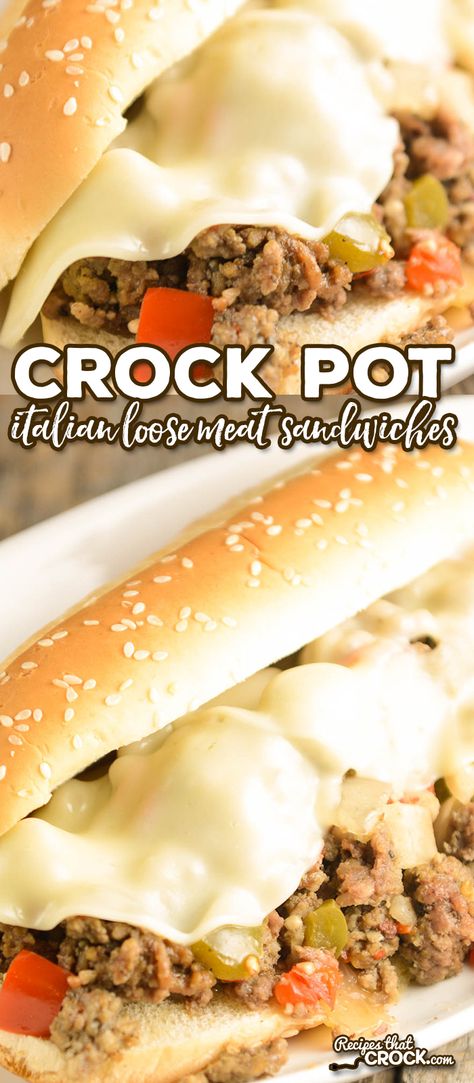 Are you looking for a delicious sandwich recipe to serve up to family and friends? These Crock Pot Italian Loose Meat Sandwiches are so flavorful and so easy to make. Crock Pot Italian, Italian Sausage Sandwich, Meat Sandwiches, Tartiflette Recipe, Loose Meat, Loose Meat Sandwiches, Roast Beef Sandwich, Sausage Sandwiches, Meat Sandwich