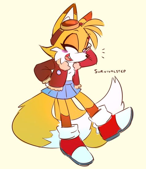 Miles Tails Prower, A Girl, Sonic, Deviantart, Tumblr