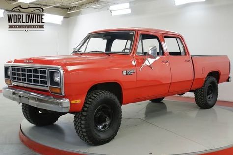 Dodge Ram Crew Cab, Dodge 300, Dodge Pickup Trucks, Old Dodge Trucks, Dodge Pickup, Vintage Pickup Trucks, International Scout, Dodge Power Wagon, Mopar Cars