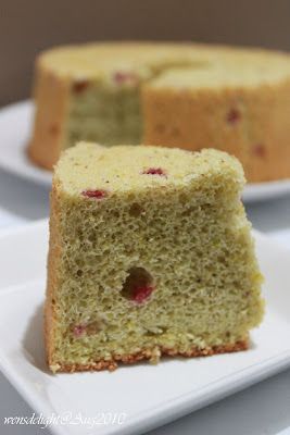 Mocha Chiffon Cake Recipe, Pistachio Raspberry, Chiffon Cake Recipe, Plain Cake, Tiny Cakes, Egg Cake, Dessert Bites, No Cook Desserts, Chiffon Cake