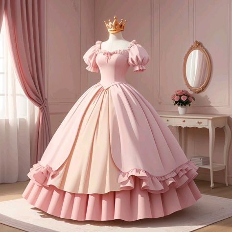 Disney Princess Prom Dresses, Beautiful Gown Designs, Pink Princess Dress, Boubou Styles For Women, Cute Formal Dresses, Shweshwe Dresses, Fancy Dress Up, Girly Dresses, Pretty Prom Dresses