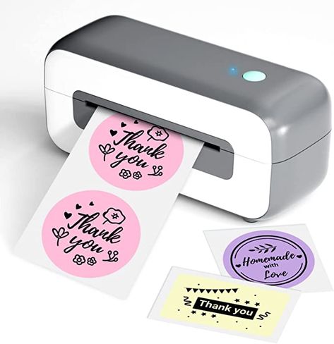 Shipping Label Printer, Label Maker Machine, Create Labels, Barcode Labels, Sticker Printer, Small Business Packaging Ideas, Thermal Label Printer, Thermal Labels, Small Business Packaging