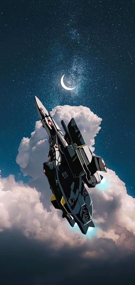 Genesis Climber Mospeada, Macross Valkyrie, Macross Anime, Sci Fi Anime, Japanese Robot, Robotech Macross, Sci Fi Ships, Star Trek Starships, Japanese Artwork