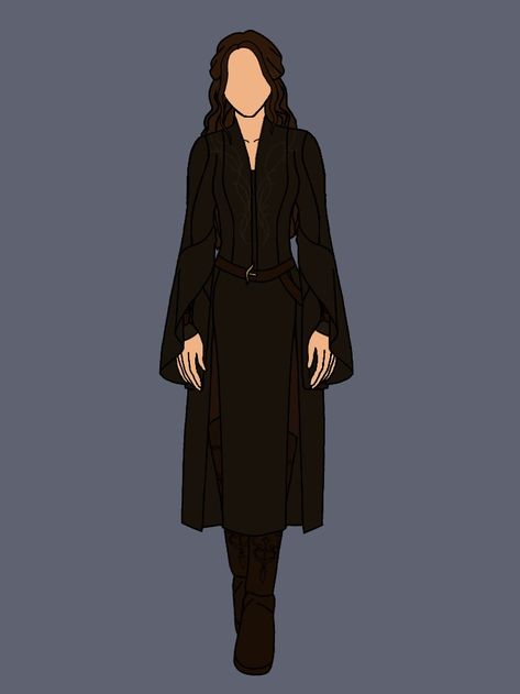 Star Wars Dresses Inspired Outfits, Jedi Robes Female, Jedi Outfit Concept Art, Star Wars Female Outfits, Star Wars Inspired Outfits, Female Jedi, Star Wars Disneybound, Star Wars Dress, Black Cloak